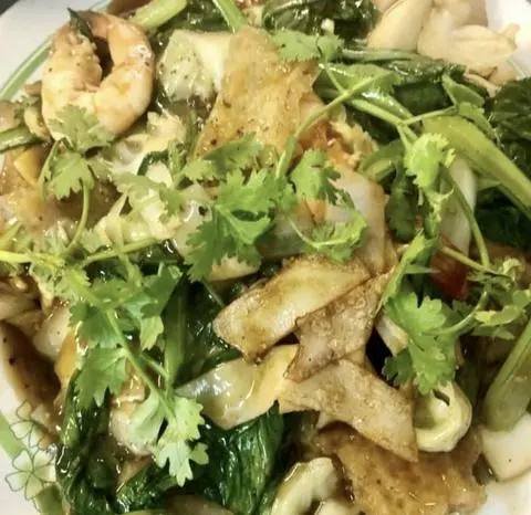 Hình ảnh Bún gạo xào chay