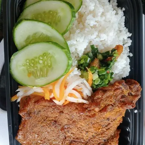 Hình ảnh cơm sườn 