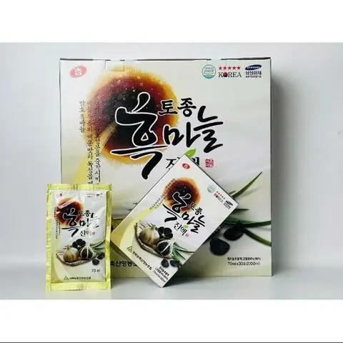 Hình ảnh Hộp 30 Gói Nước Tỏi Đen 