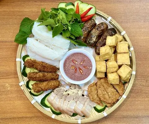 Hình ảnh Bún Đậu Dồi Sụn