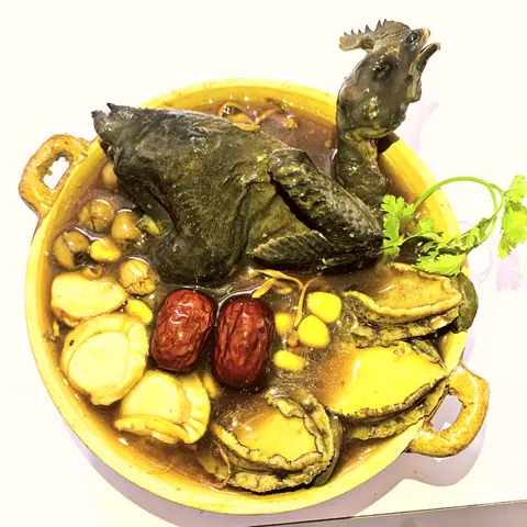 Hình ảnh Gà Ác Hầm Bào Ngư Đại Bổ