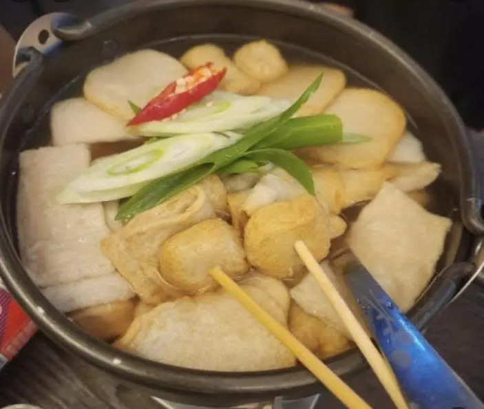 Hình ảnh Súp chả cá (매운 오뎅탕)