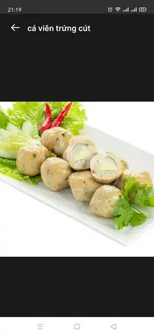 Hình ảnh cá viên trứng cút