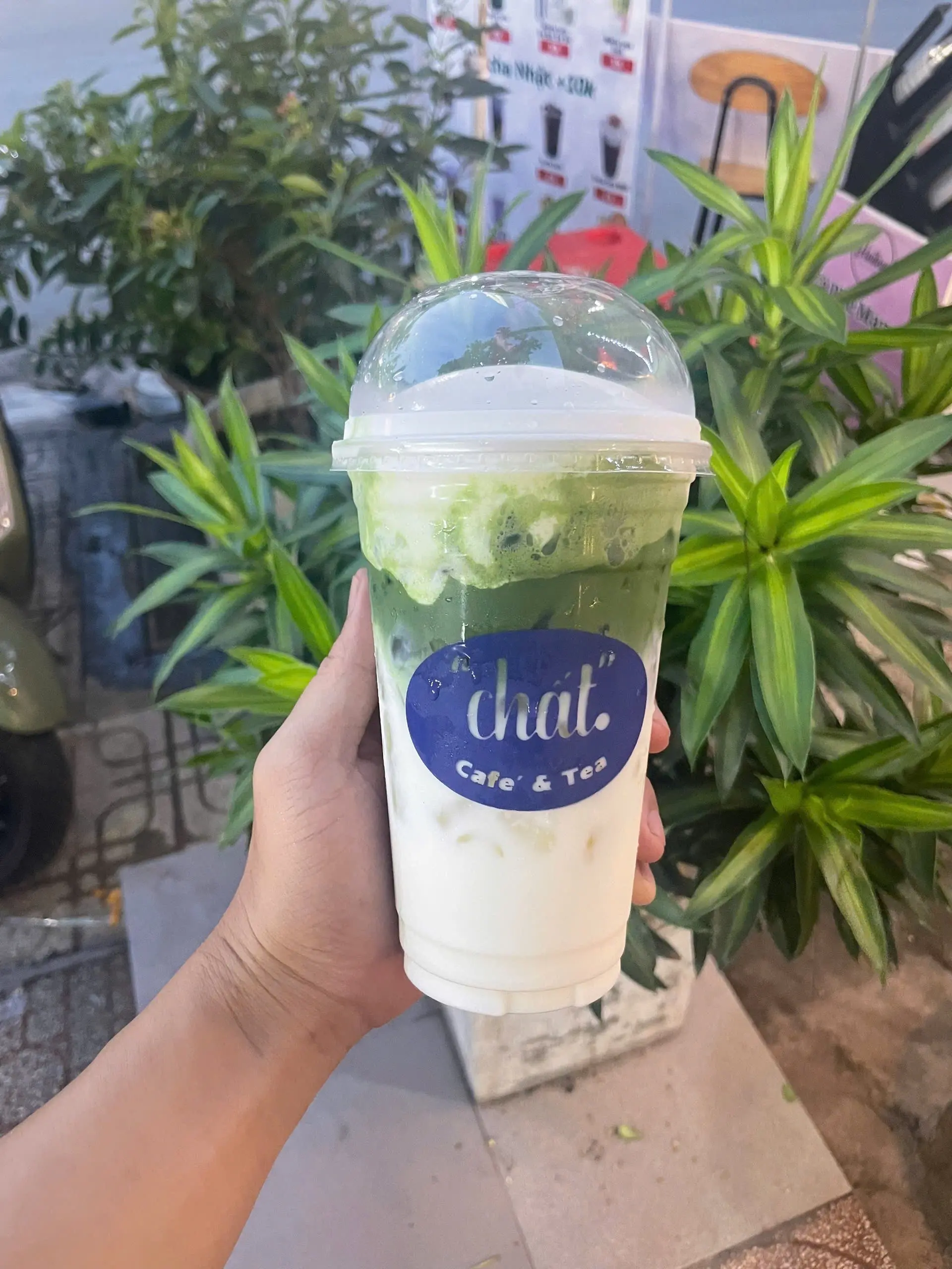 Hình ảnh Matcha sữa yến mạch