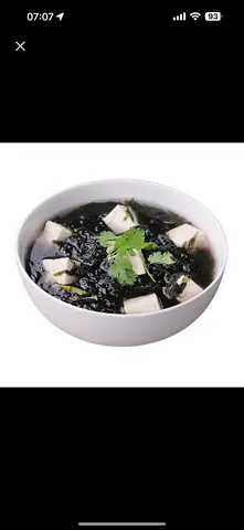 Hình ảnh Canh Rong Biển Chả Cá