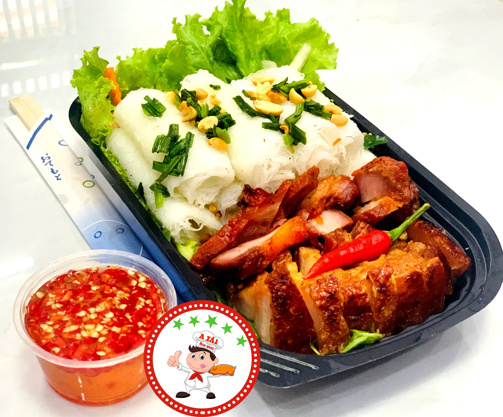 Hình ảnh Bánh Hỏi Đặc Biệt (Heo Quay + Xá Xíu)