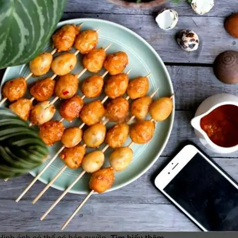 Hình ảnh Trứng cút chiên