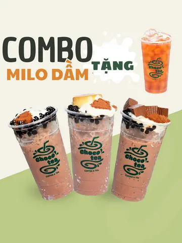 Hình ảnh COMBO 3 LY MILO DẦM (TẶNG 1 LY HỒNG TRÀ MẬT ONG SIZE 700ML)