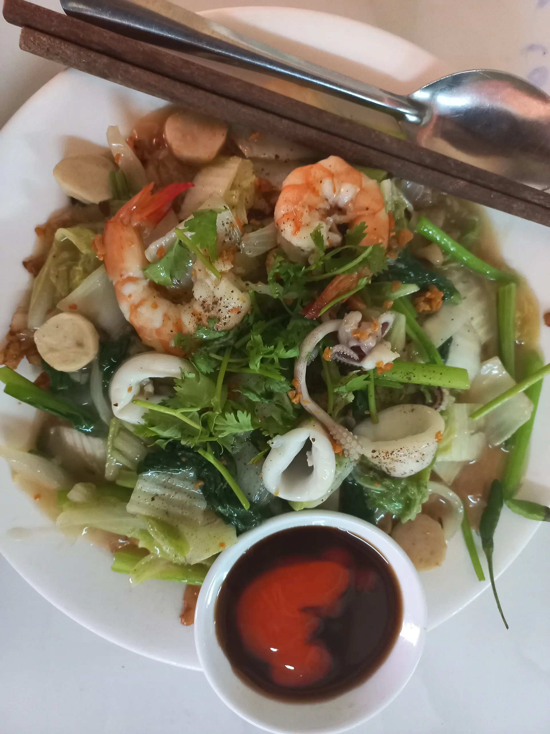 Hình ảnh Hủ Tiếu Mềm  Xào Hải Sản