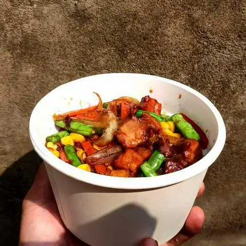 Hình ảnh Nấm Sốt Teriyaki