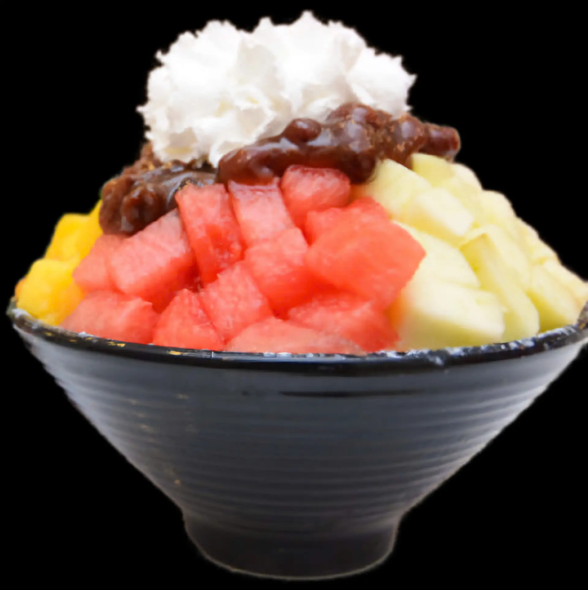 Hình ảnh Bingsu mix trái cây (xoài, dưa lưới, dâu...)