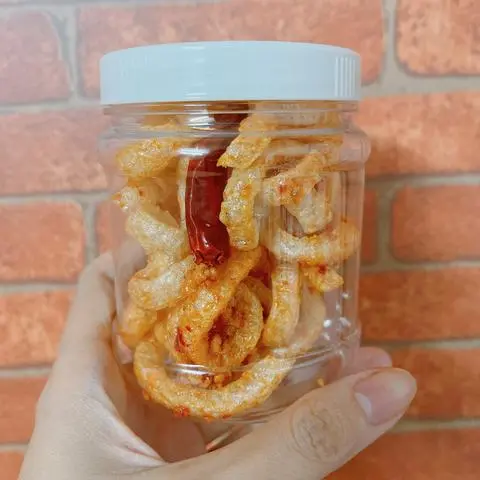 Hình ảnh Da heo rim mắm ớt (hũ)