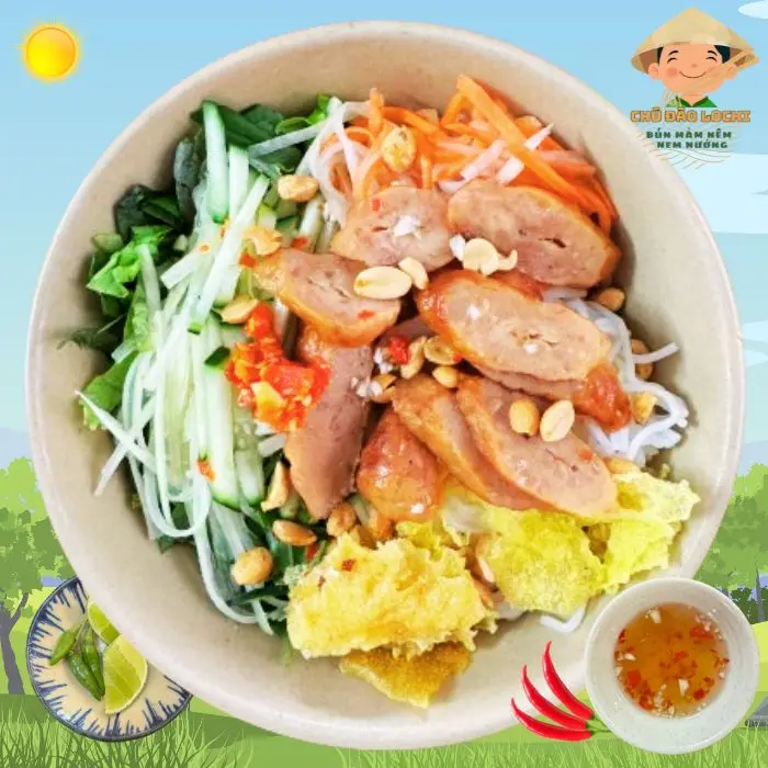 Hình ảnh Bún Nem Nướng