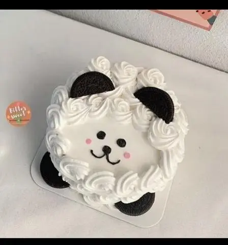 Hình ảnh bánh kem sinh nhật 14cm con cừu