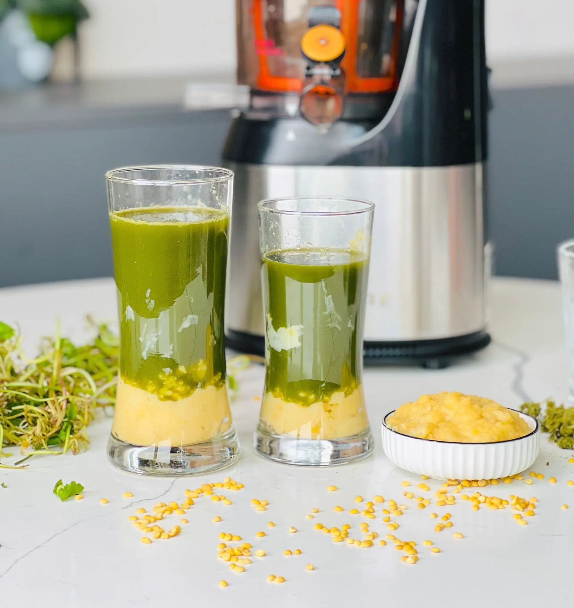 Hình ảnh rau má đậu xanh 