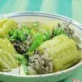 Hình ảnh Cơm canh khổ qua dồn thịt