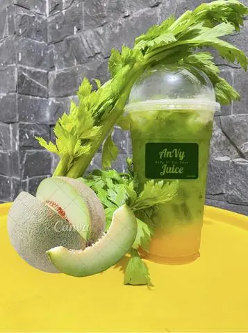 Hình ảnh Nước ép Dưa lưới - Cần tây