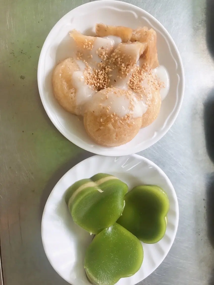 Hình ảnh Bánh Da Lợn và Bánh Bò 