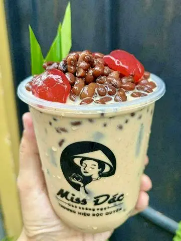 Hình ảnh Trà Sữa Đậu Đỏ Thất Tịch