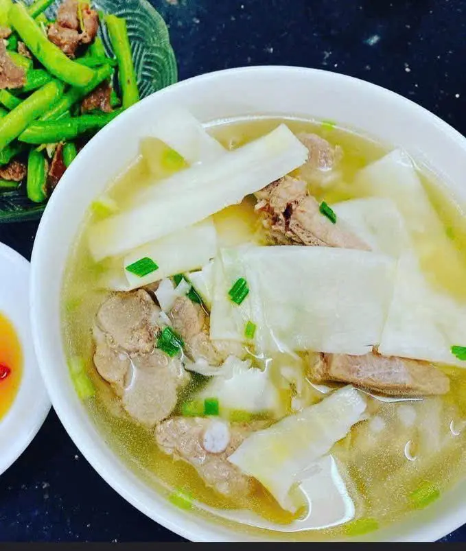 Hình ảnh canh măng xương ( KHÔNG CƠM 