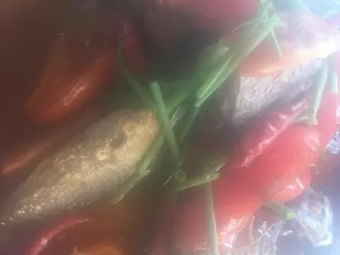 Hình ảnh CƠM CÁ BIỂN KHO CÀ