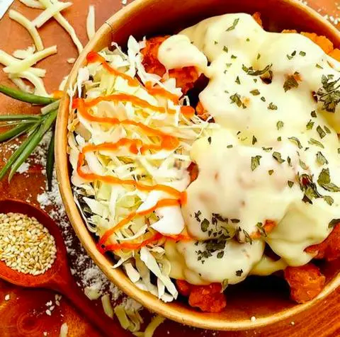 Hình ảnh Gà viên sốt phô mai