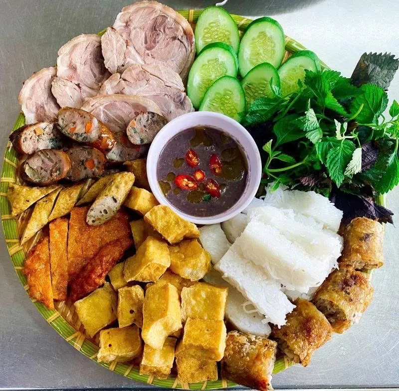 Hình ảnh Bún Đậu Bắp Thịt Giò