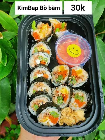 Hình ảnh Kimbap bò bằm