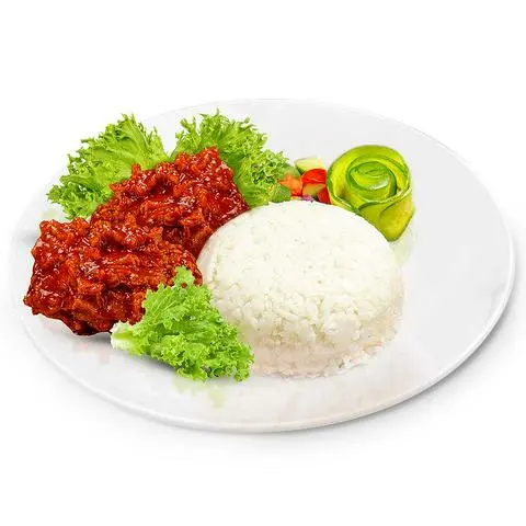 Hình ảnh CƠM GÀ KHÔNG XƯƠNG PHỦ XỐT
