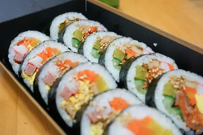 Hình ảnh Kimbap Truyền Thống