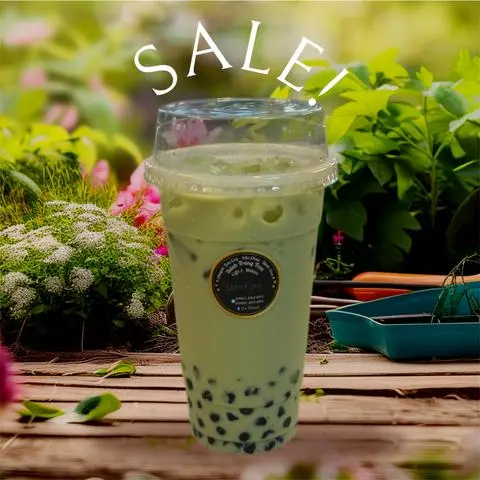 Hình ảnh Trà sữa Thái xanh