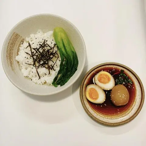 Hình ảnh Cơm trứng ngâm tương
