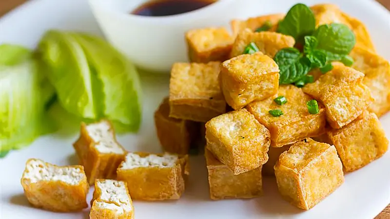 Hình ảnh Đậu Hủ chiên Giòn