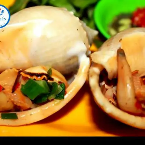 Hình ảnh Ốc tỏi nướng mỡ hành