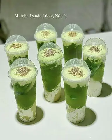 Hình ảnh Trà sữa olong Matcha Panda