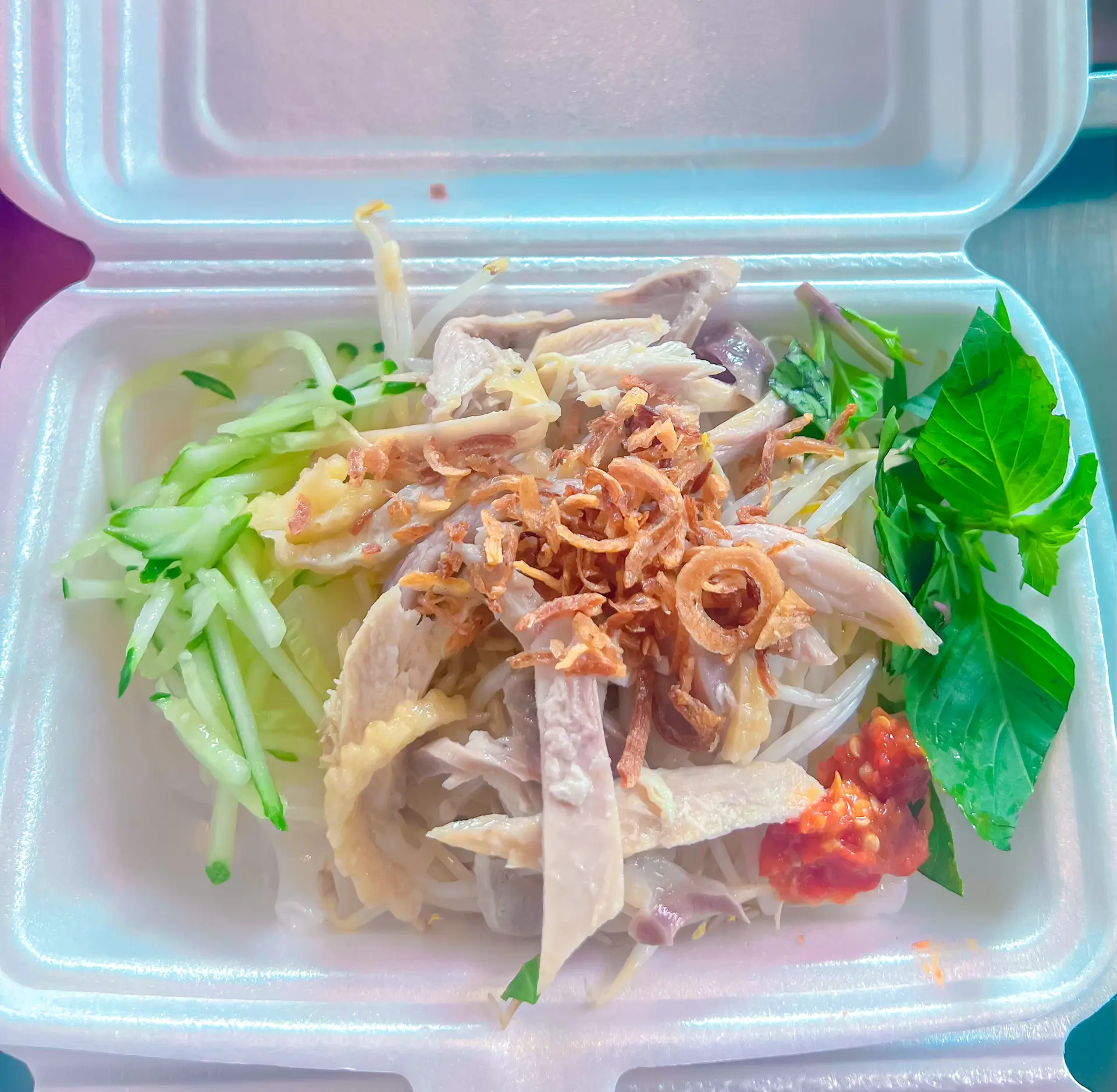 Hình ảnh Bánh ướt lòng gà