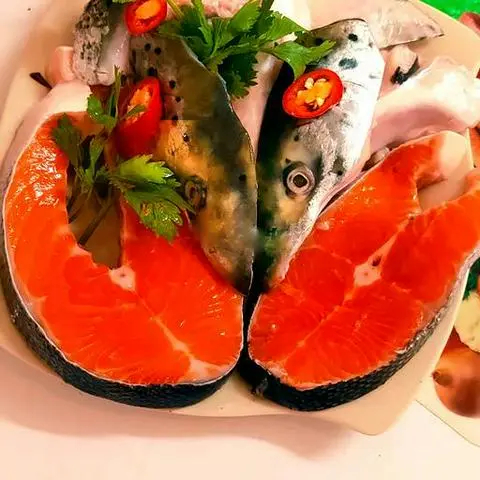 Hình ảnh Đầu Cá Hồi Thêm