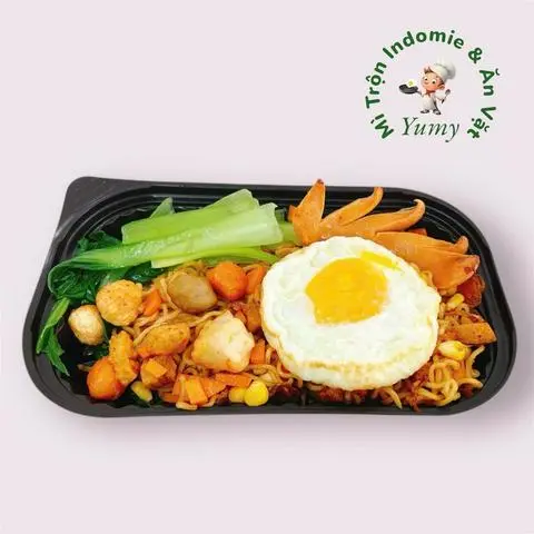 Hình ảnh Mì trộn indomie vị bò cay