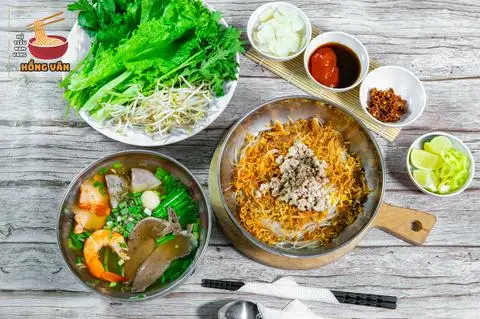 Hình ảnh hủ tiếu nam vang khô