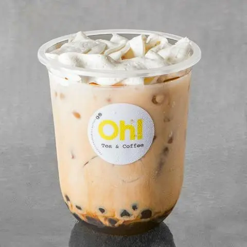Hình ảnh Trà sữa trân châu đường đen kem cheese