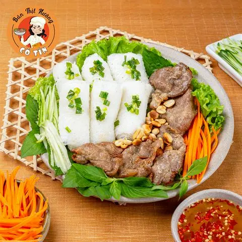 Hình ảnh Bánh Hỏi Thịt Nướng