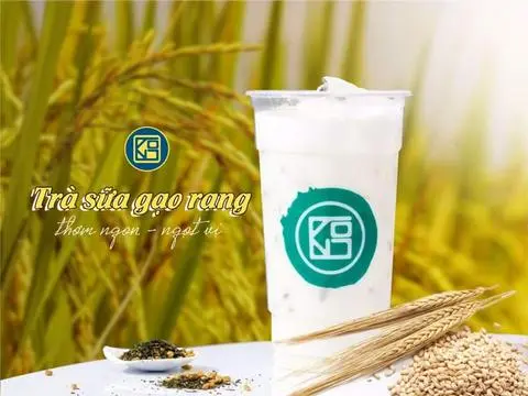 Hình ảnh Trà sữa gạo rang