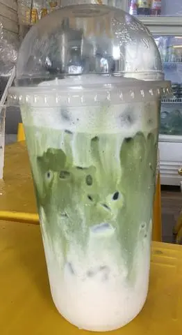 Hình ảnh Matcha sữa gấu ly 700ml