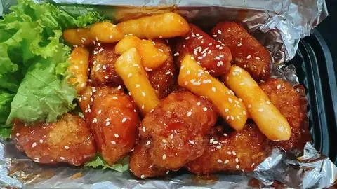 Hình ảnh gà tok mật ong mini 