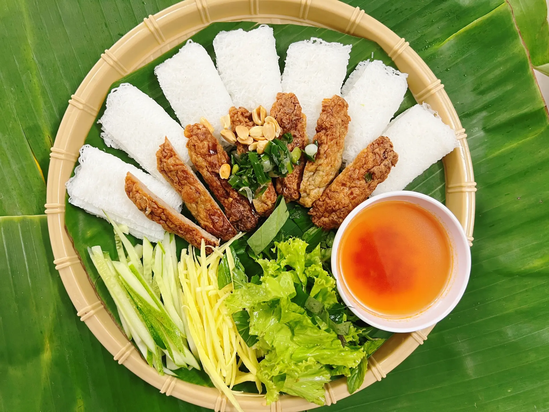 Hình ảnh Bánh hỏi nem nướng