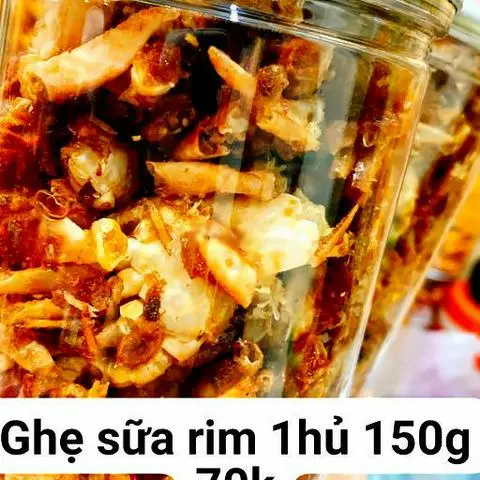 Hình ảnh Ghẹ sữa rim (1hộp)