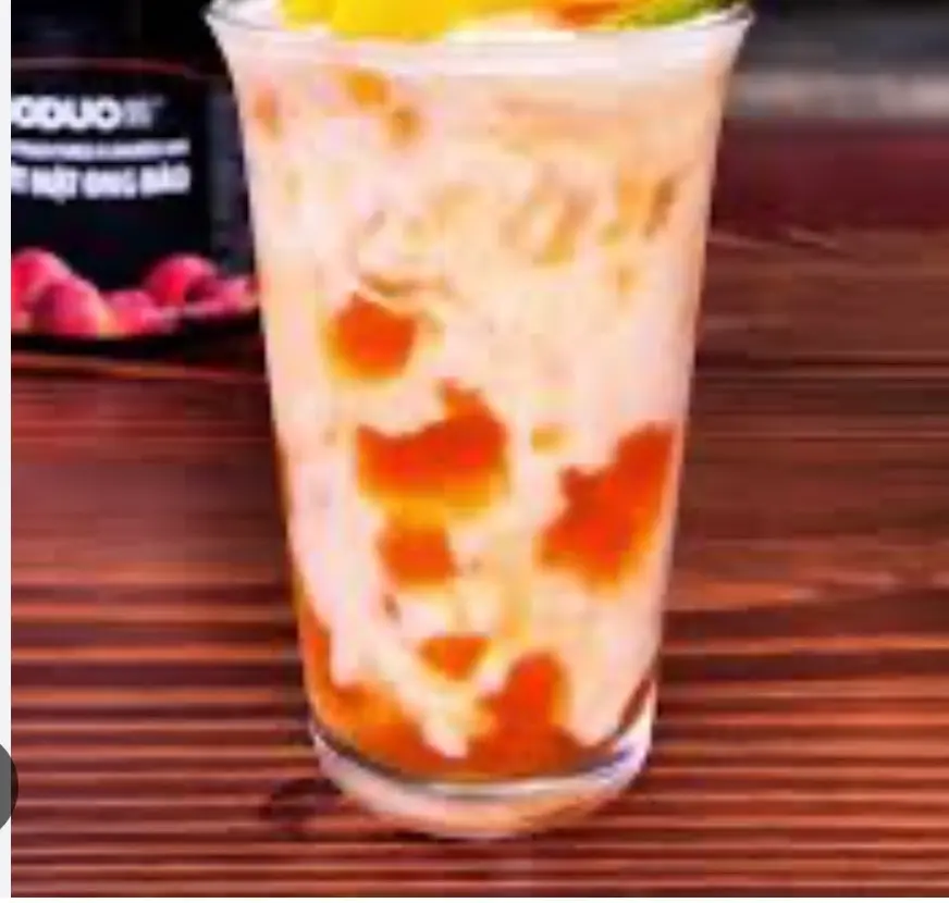 Hình ảnh Đào latte