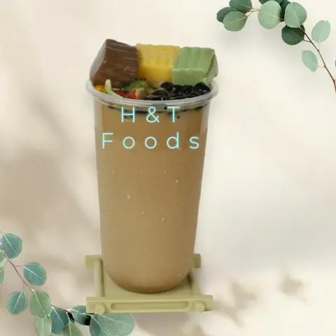 Hình ảnh Trà sữa H&T full Topping 