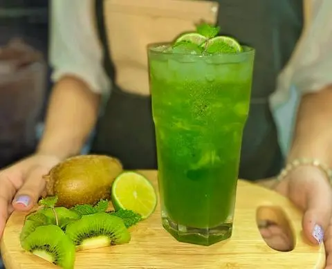Hình ảnh lục trà kiwi