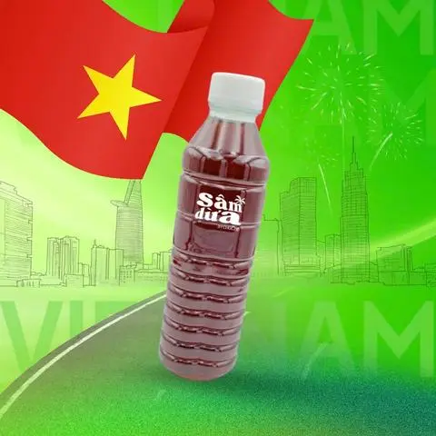 Hình ảnh Sâm dừa nguyên bản chai